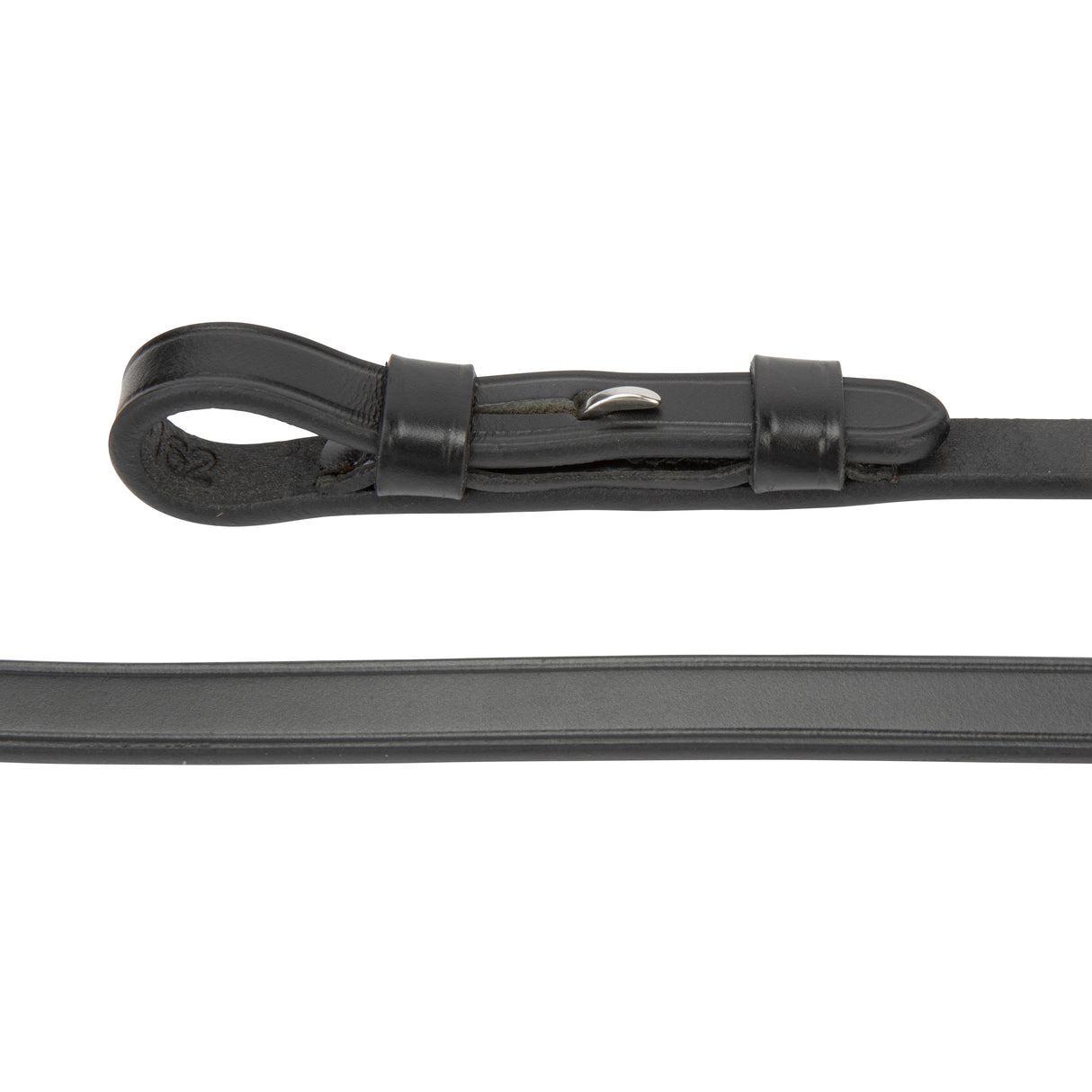 Shires Lusso Curb Reins #colour_black