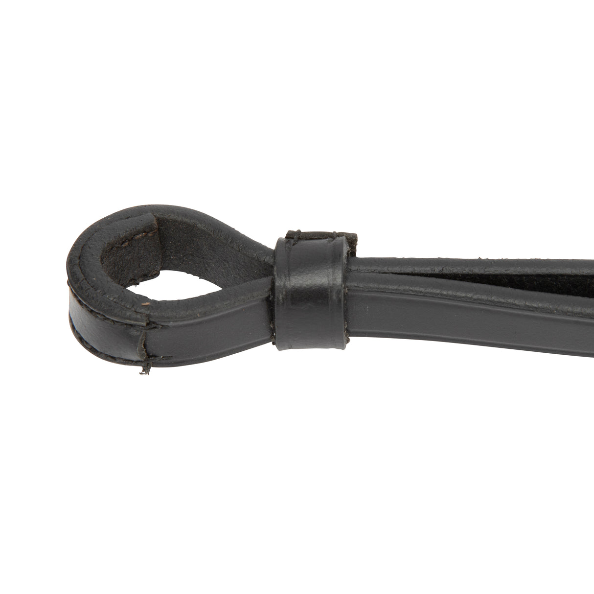 Shires Lusso Curb Reins #colour_black