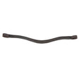 Shires Velociti Lusso Curved Browband #colour_havana