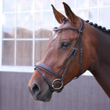 Shires Velociti LUSSO Elite Dressage Flash Bridle