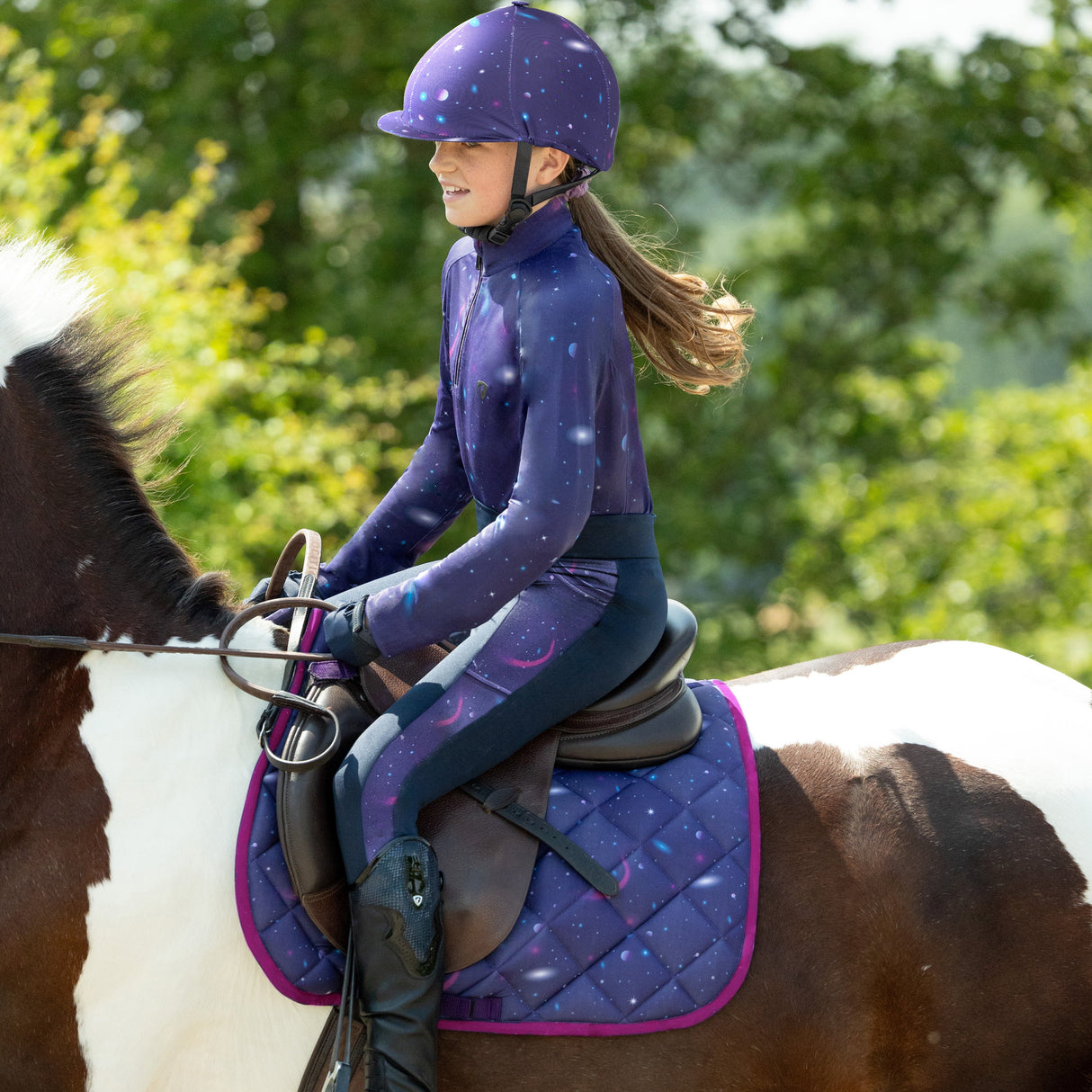 Hy Equestrian Elevate Mizs Out of this World Riding Tights
