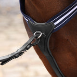 Shires Velociti LUSSO Opus Elastic Breastplate #colour_black