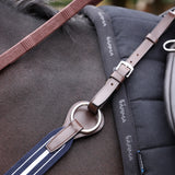 Shires Velociti LUSSO Opus Elastic Breastplate #colour_havana