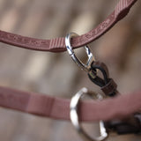 Shires Velociti LUSSO Opus Elastic Breastplate #colour_havana