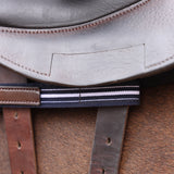 Shires Velociti LUSSO Opus Elastic Breastplate #colour_havana