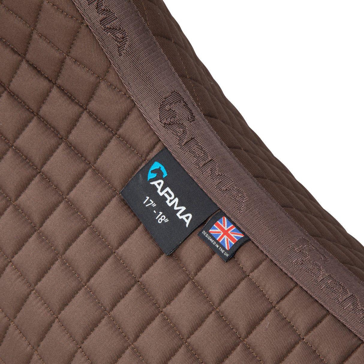 Shires ARMA SupaFleece Saddlecloth #colour_brown