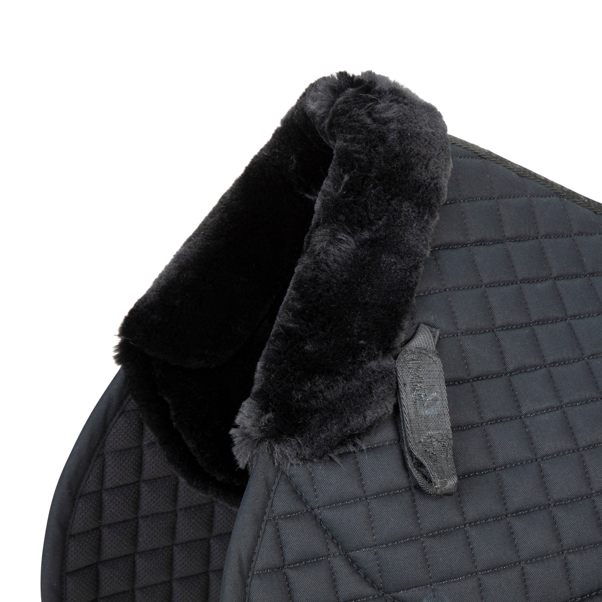 Shires ARMA SupaFleece Jump Saddlecloth #colour_black