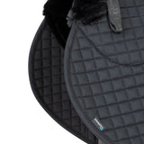 Shires ARMA SupaFleece Jump Saddlecloth #colour_black