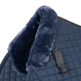Shires ARMA SupaFleece Jump Saddlecloth #colour_navy