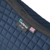 Shires ARMA SupaFleece Jump Saddlecloth #colour_navy