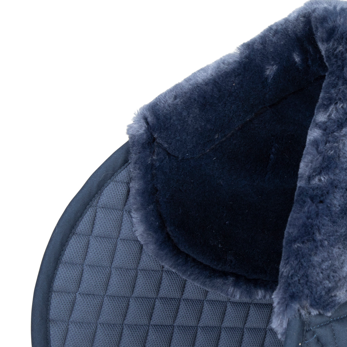 Shires ARMA SupaFleece Jump Saddlecloth #colour_navy