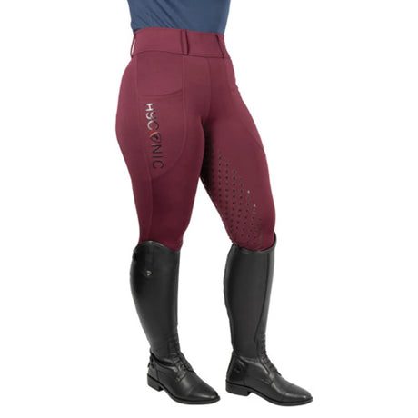 HyCONIC Children's Torrellas Riding Tights #colour_wine