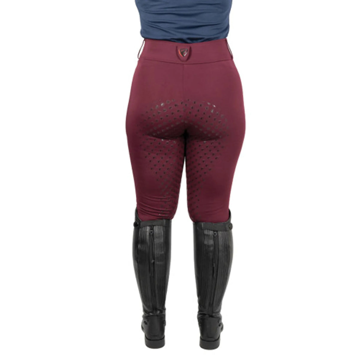 HyCONIC Children's Torrellas Riding Tights #colour_wine