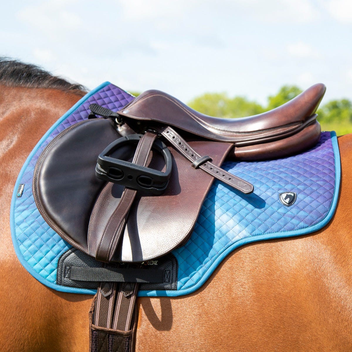 Tapis de selle Shires ARMA Tie Dye