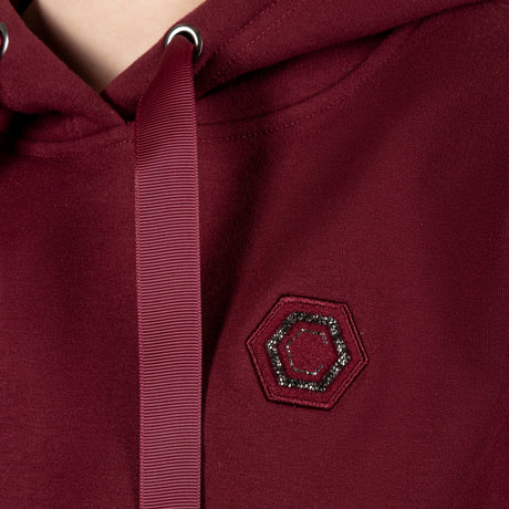 Coldstream Next Generation Cheswick Diamante Hoodie #colour_windsor-wine