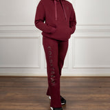 Coldstream Next Generation Cheswick Diamante Lounge Pants #colour_windsor-wine