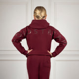 Coldstream Next Generation Cheswick Diamante Hoodie #colour_windsor-wine