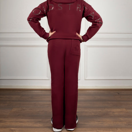 Coldstream Next Generation Cheswick Diamante Lounge Pants #colour_windsor-wine