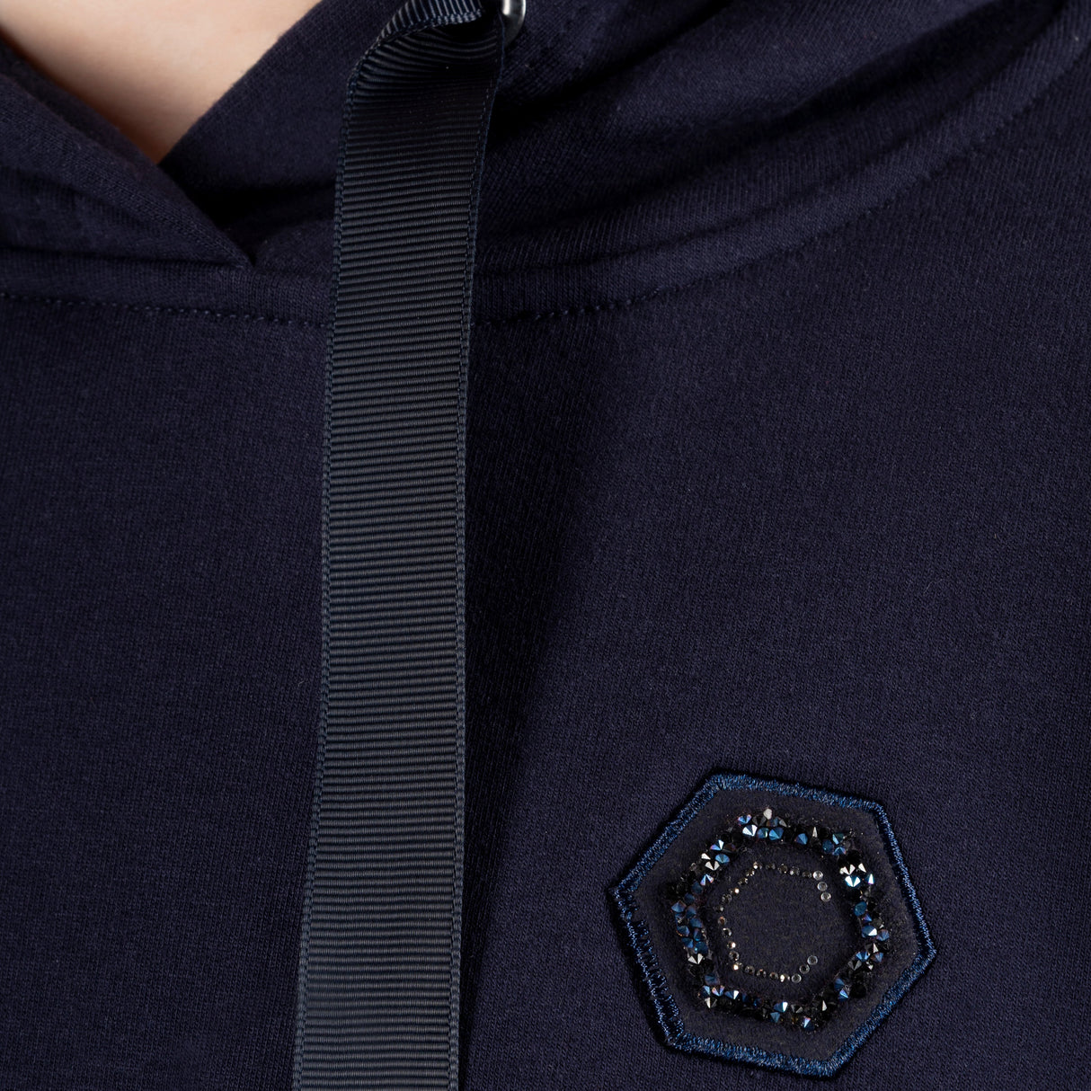 Coldstream Next Generation Cheswick Diamante Hoodie #colour_navy