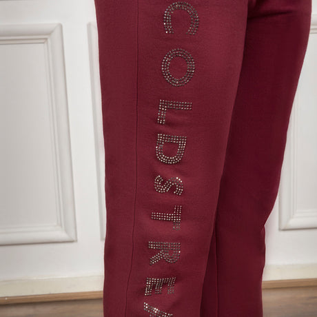 Coldstream Next Generation Cheswick Diamante Lounge Pants #colour_windsor-wine