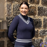 Coldstream Horndean Knitted V-Neck Jumper
