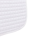 Shires ARMA Deluxe Cotton Saddlecloth #colour_white