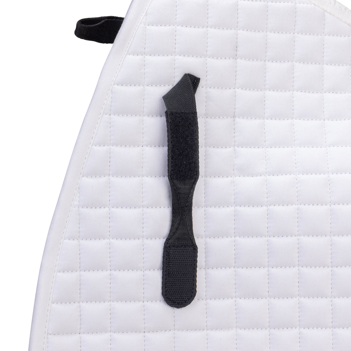Shires ARMA Deluxe Cotton Saddlecloth #colour_white