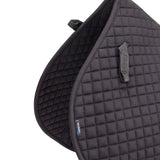 Shires ARMA Deluxe Cotton Jump Saddlecloth #colour_black