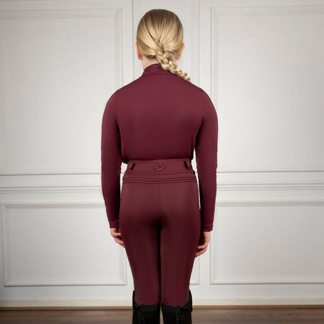 Coldstream Next Generation Cairncross Riding Tights #colour_windsor-wine
