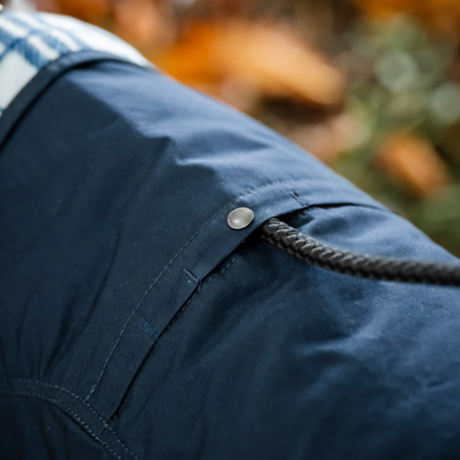 Horseware Ireland Newmarket Heritage Dog Coat #colour_navy-whitney-navy