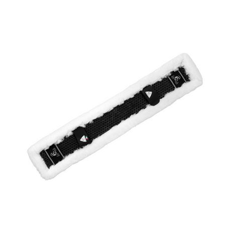 Acavallo Girth Sleeve Classic Gel Faux Sheepskin #colour_white