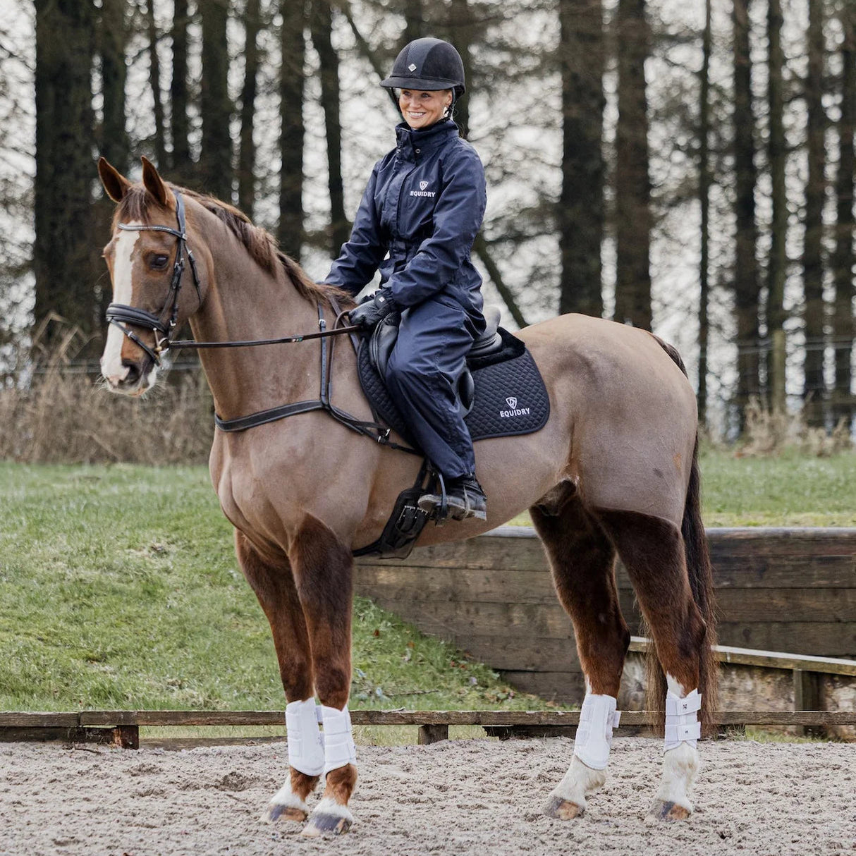 EQUIDRY Women's All-In-One #colour_navy