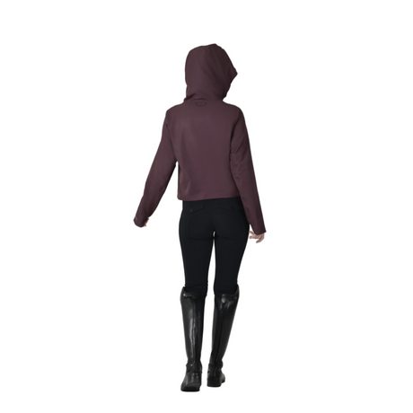 Weatherbeeta Ladies Abrasion Proof Stretch Riding Jacket #colour_mulberry
