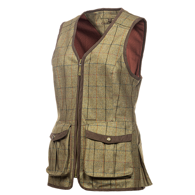 Baleno Kenwood Ladies Shooting Vest #colour_check-khaki