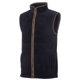 Baleno Holt Mens Fleece Bodywarmer #colour_navy-blue