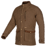 Baleno Goodwood Mens Stylish Quilted Jacket #colour_earth-brown