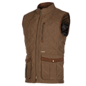 Baleno Thames Mens Stylish Quilted Bodywarmer #colour_earth-brown