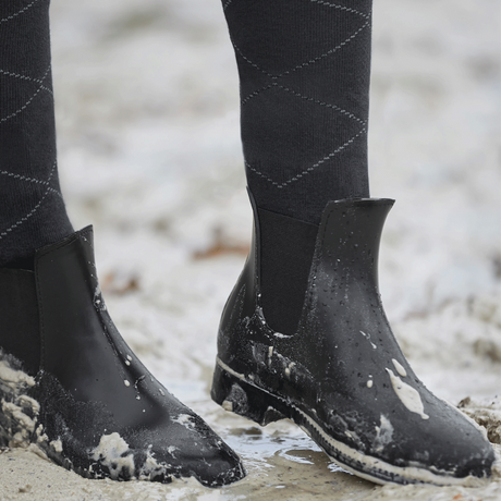 E.L.T Chelsea Ladies Jodhpur Boots #colour_black