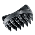 Waldhausen Rubber Groomer Curry Comb #colour_black