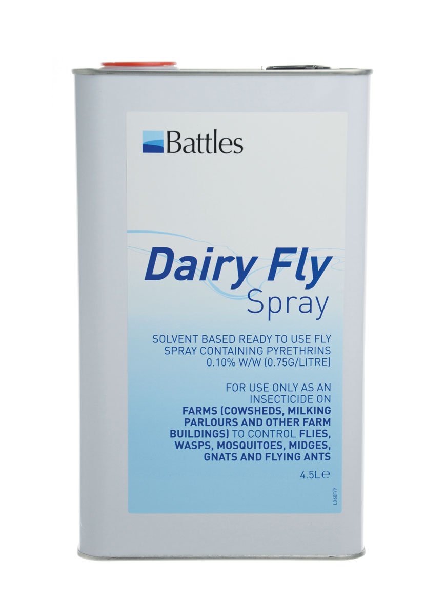 Battles Dairy Fly Spray - 4.5 litre
