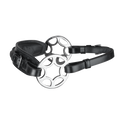 Waldhausen Bitless Bridle Sensitive With Wheel #colour_black