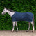Waldhausen Economic Fleece Rug with Cross Surcingles #colour_night-blue