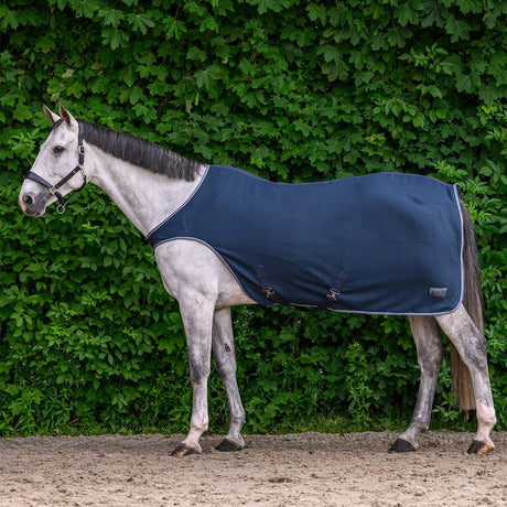 Waldhausen Economic Fleece Walking Rug #colour_night-blue