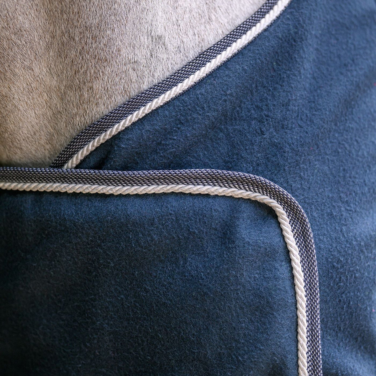 Waldhausen Economic Fleece Advertising Rug #colour_night-blue