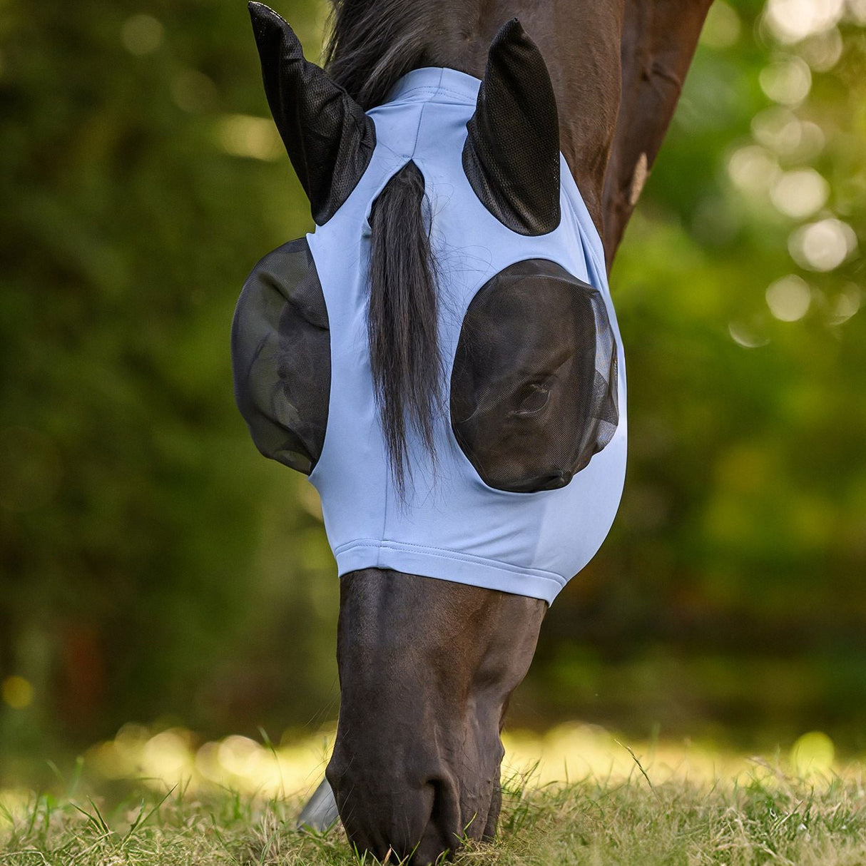 Waldhausen Fly Mask Puck Flex #colour_pastel-blue