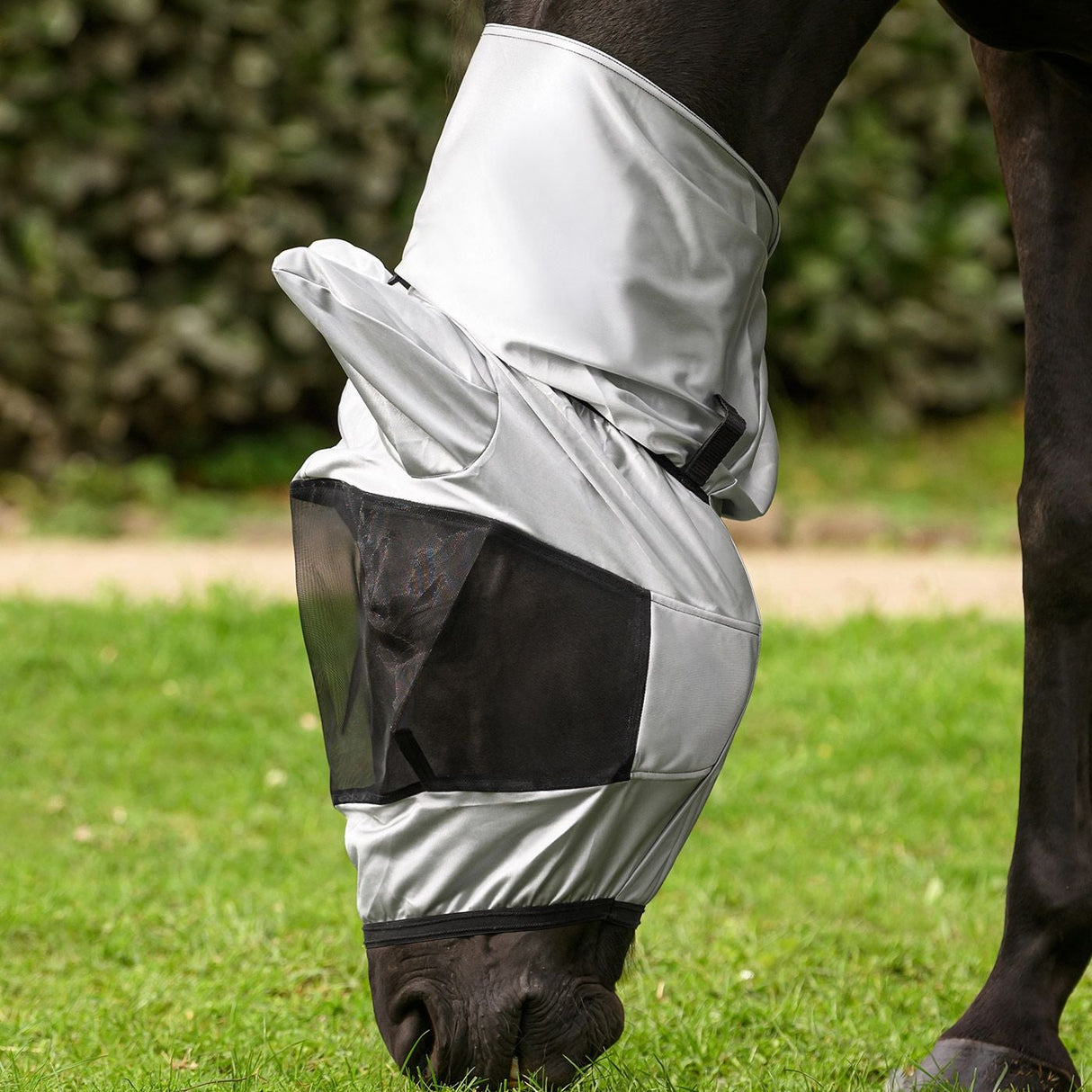 Waldhausen Eczemer Fly Mask #colour_silver-grey