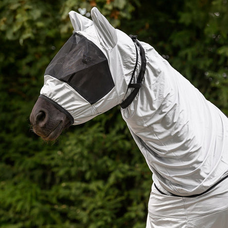 Waldhausen Eczemer Fly Mask #colour_silver-grey