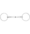 Waldhausen Single Jointed Stainless Steel Snaffle Bit