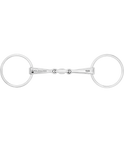 Waldhausen Double Jointed Stainless Steel Snaffle Bit