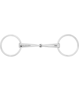 Waldhausen Anatomical Single Jointed Stainless Steel Snaffle Bit